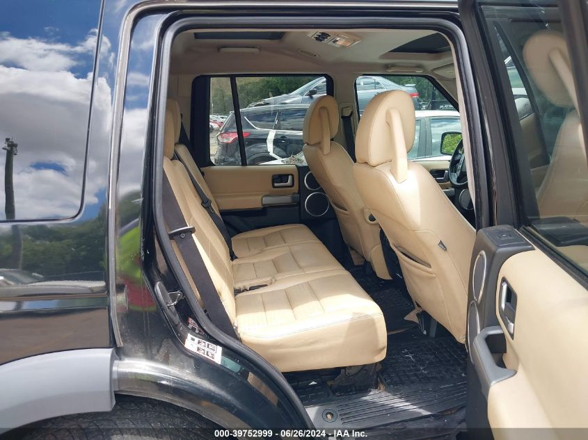 2008 Land Rover Lr3 V8 Se VIN: SALAE25498A446188 Lot: 39752999