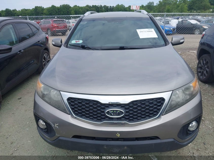2011 Kia Sorento Lx VIN: 5XYKTDA18BG036837 Lot: 39753006