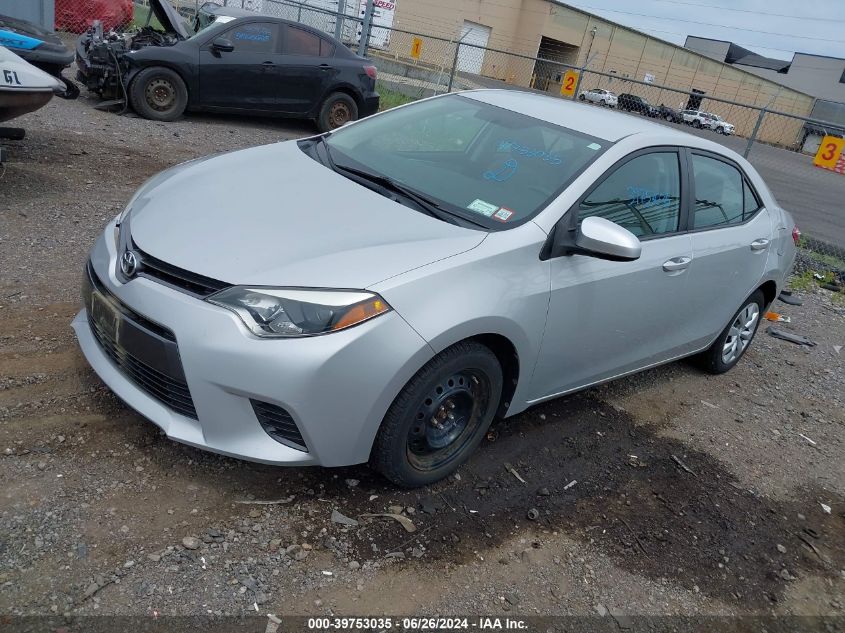 2T1BURHE2FC256608 | 2015 TOYOTA COROLLA