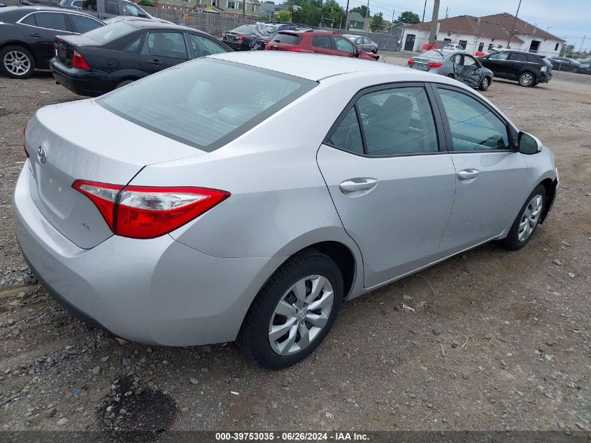 2T1BURHE2FC256608 | 2015 TOYOTA COROLLA