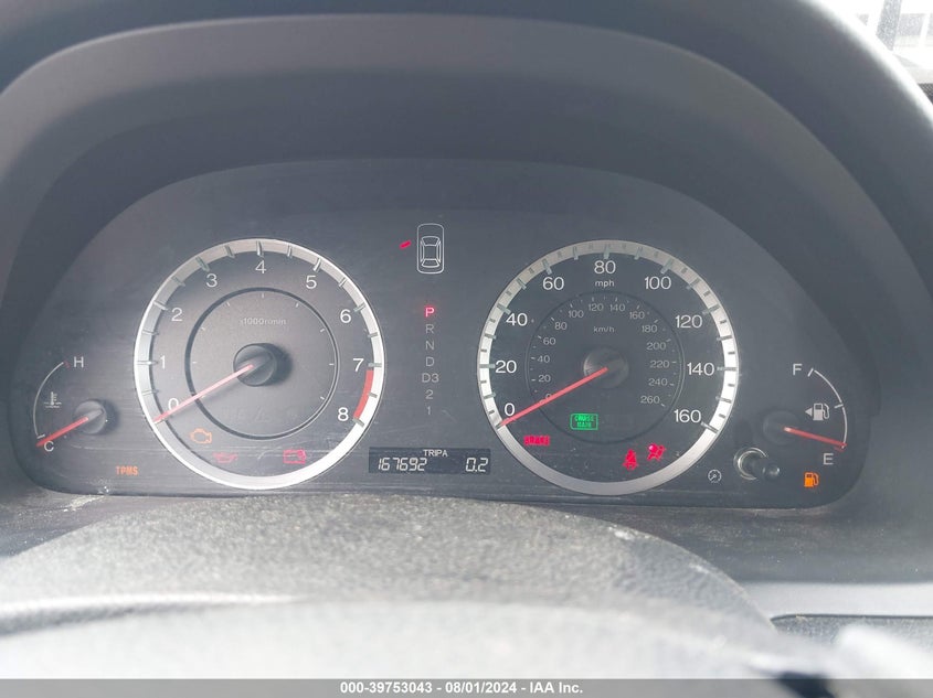 2010 Honda Accord 2.4 Ex-L VIN: 1HGCS1B86AA016779 Lot: 39753043