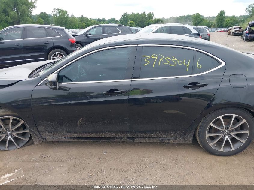 2015 Acura Tlx Advance VIN: 19UUB3F79FA003405 Lot: 39753046