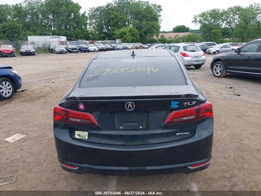 2015 Acura Tlx Advance VIN: 19UUB3F79FA003405 Lot: 39753046