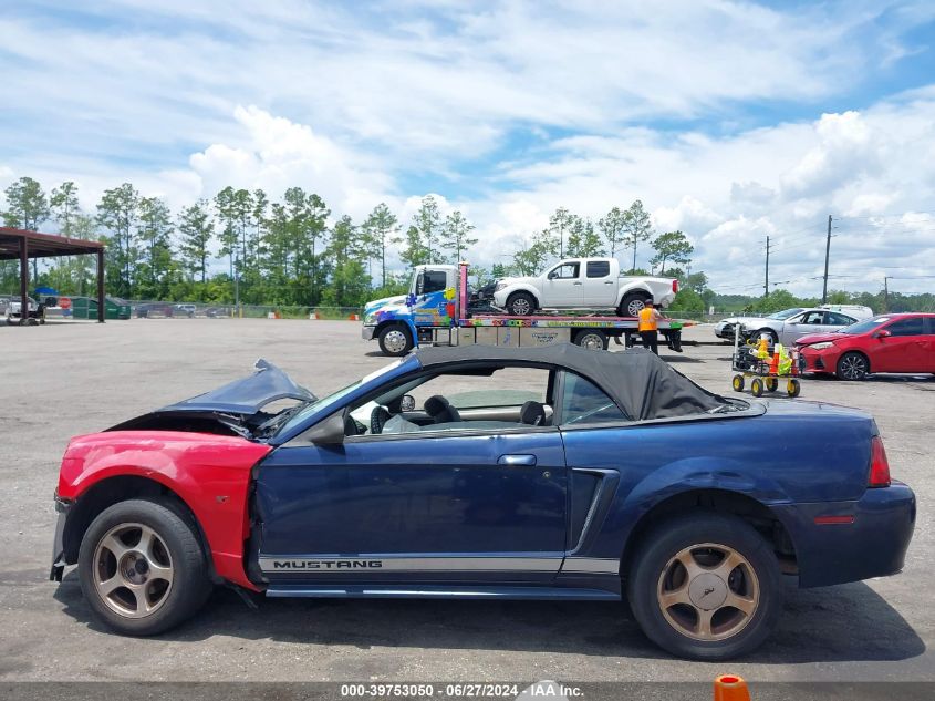 2001 Ford Mustang VIN: 1FAFP44441F243339 Lot: 39753050