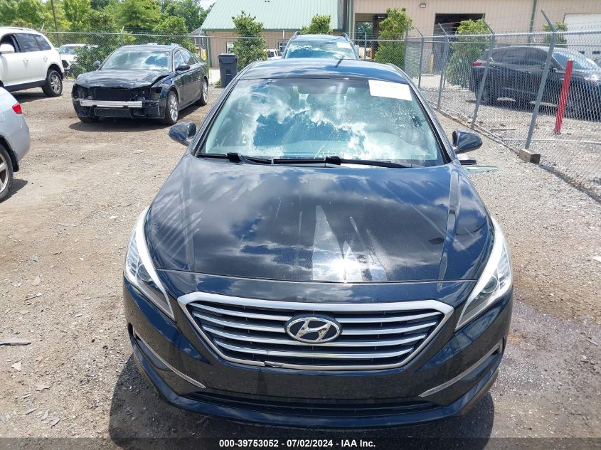2015 Hyundai Sonata Se VIN: 5NPE24AFXFH244101 Lot: 39753052