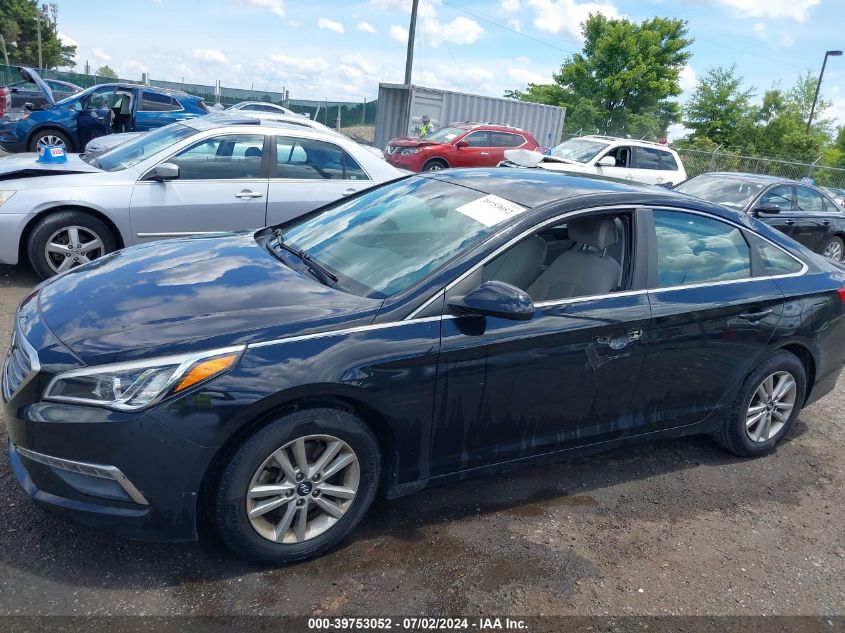 2015 Hyundai Sonata Se VIN: 5NPE24AFXFH244101 Lot: 39753052