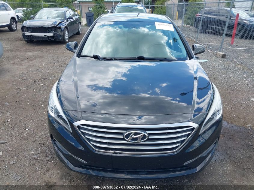 2015 Hyundai Sonata Se VIN: 5NPE24AFXFH244101 Lot: 39753052