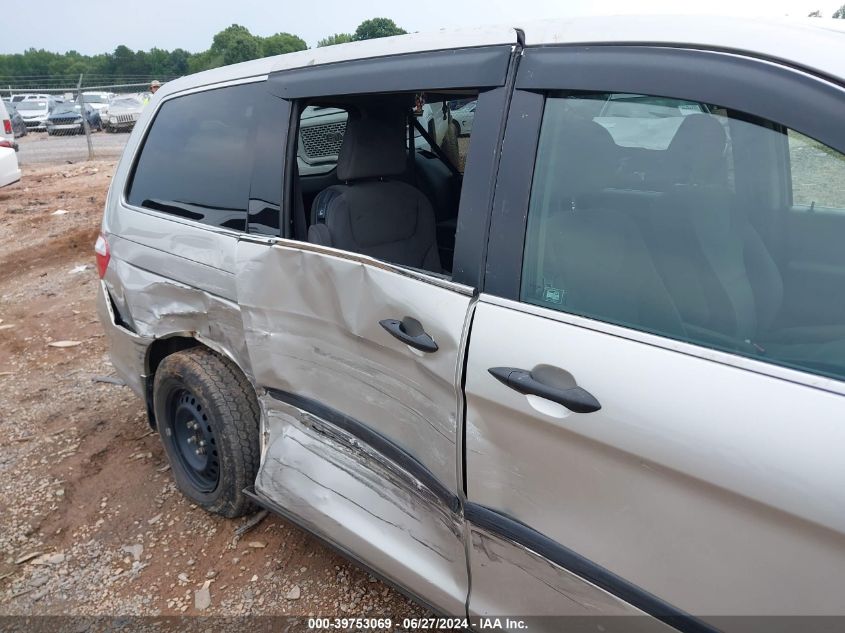 2006 Honda Odyssey Lx VIN: 5FNRL38286B074802 Lot: 39753069