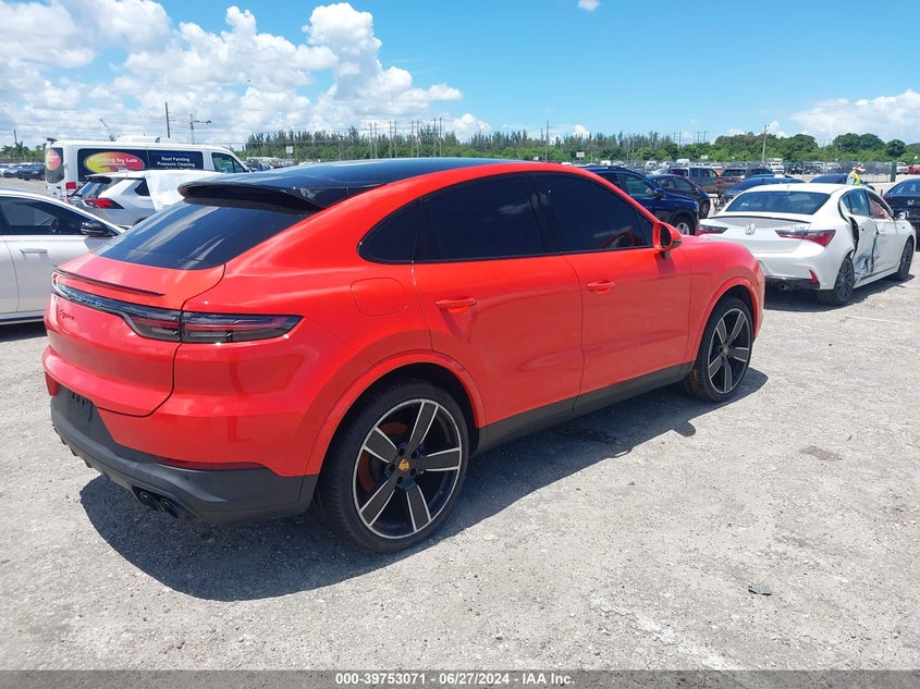 2021 PORSCHE CAYENNE COUPE VIN: WP1BA2AY2MDA40521