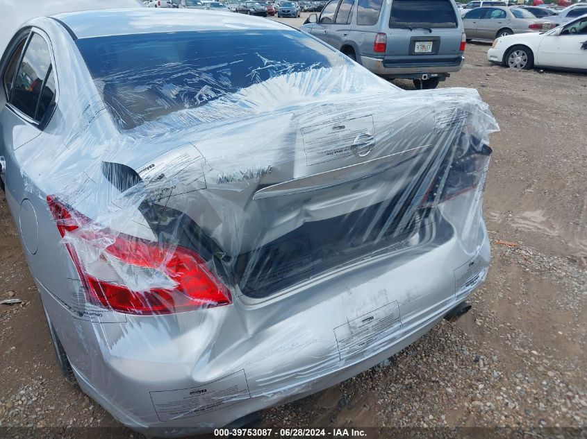 2009 Nissan Maxima 3.5 Sv VIN: 1N4AA51E99C829790 Lot: 39753087