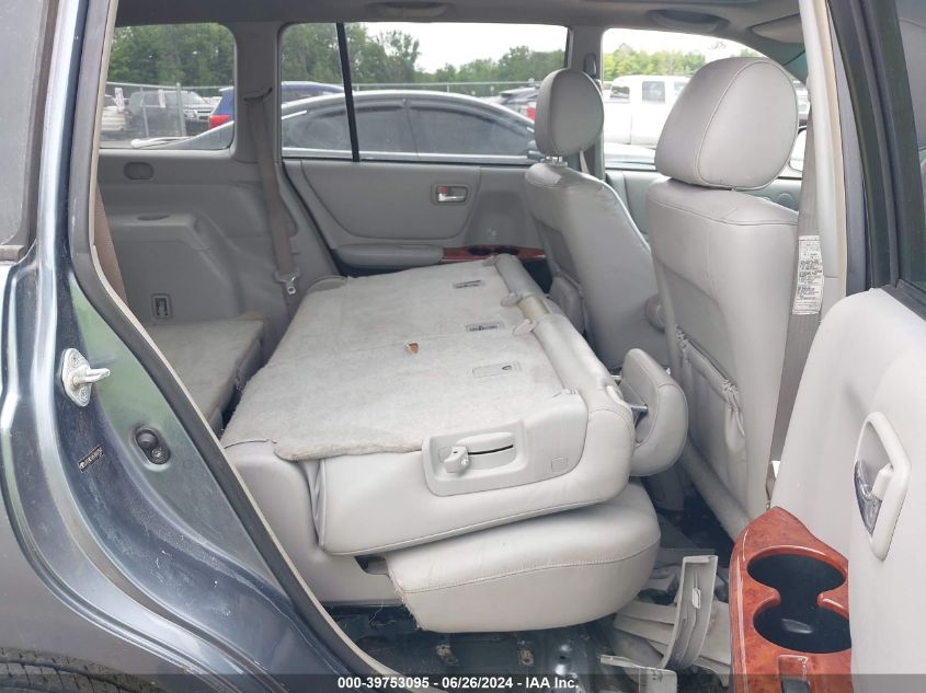 2007 Toyota Highlander Hybrid Limited V6 VIN: JTEEW21A570037560 Lot: 39753095