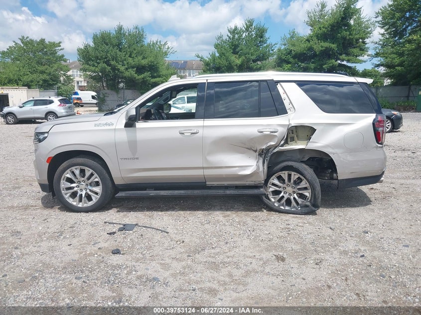 2021 Chevrolet Tahoe 4Wd High Country VIN: 1GNSKTKL3MR153119 Lot: 39753124