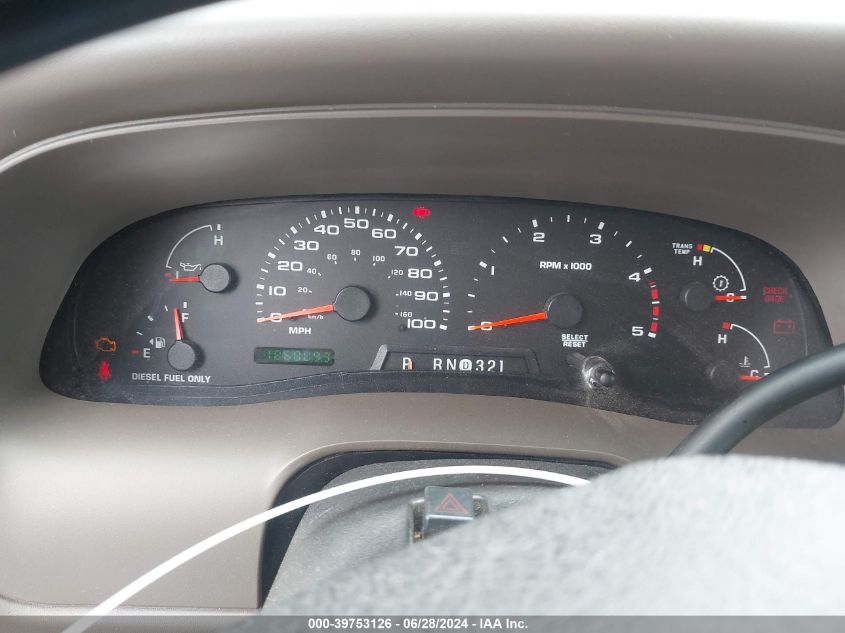 2005 Ford Excursion Limited VIN: 1FMSU43P15EB01776 Lot: 39753126