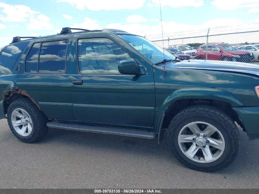 2002 Nissan Pathfinder Le/Se VIN: JN8DR09Y42W746102 Lot: 39753135