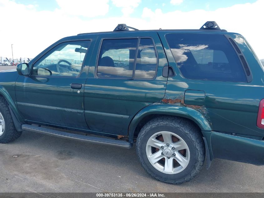 2002 Nissan Pathfinder Le/Se VIN: JN8DR09Y42W746102 Lot: 39753135