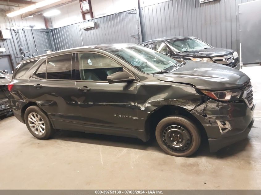 2019 Chevrolet Equinox Ls VIN: 3GNAXSEV7KS580057 Lot: 39753138