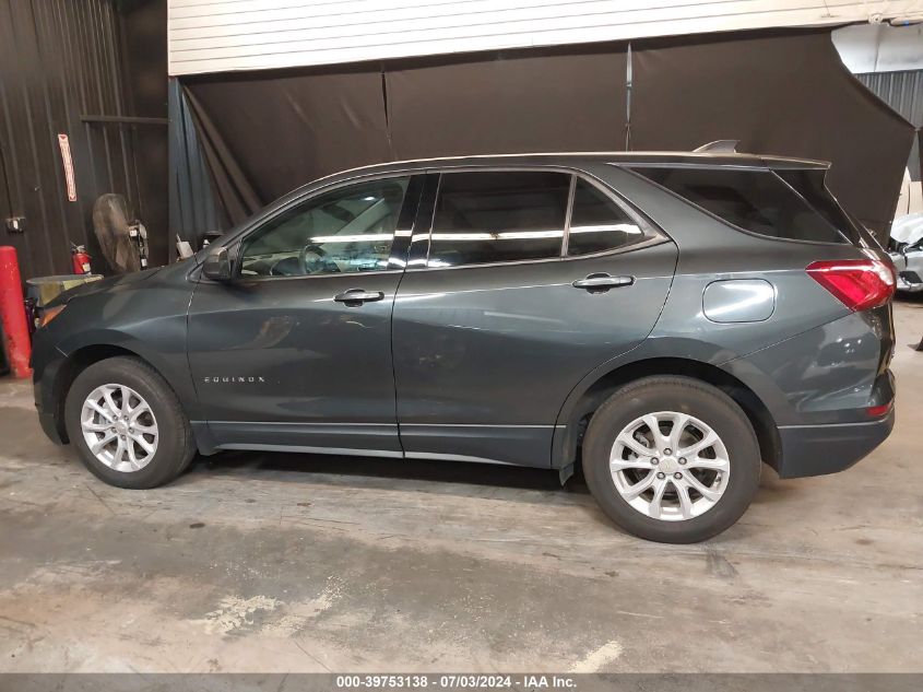 2019 Chevrolet Equinox Ls VIN: 3GNAXSEV7KS580057 Lot: 39753138