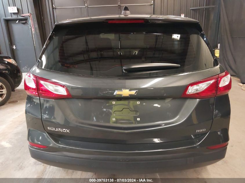 2019 Chevrolet Equinox Ls VIN: 3GNAXSEV7KS580057 Lot: 39753138