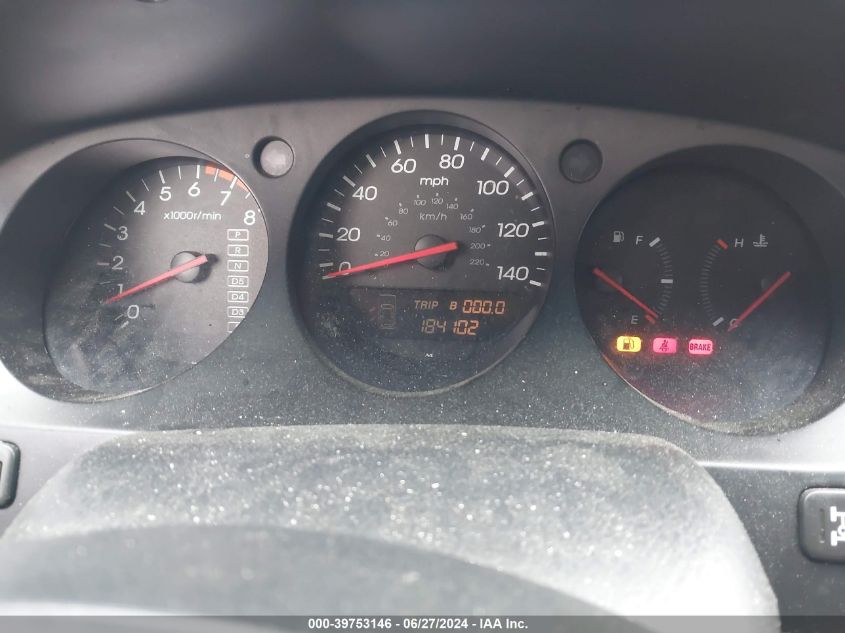 2003 Acura Mdx VIN: 2HNYD18263H523133 Lot: 39753146