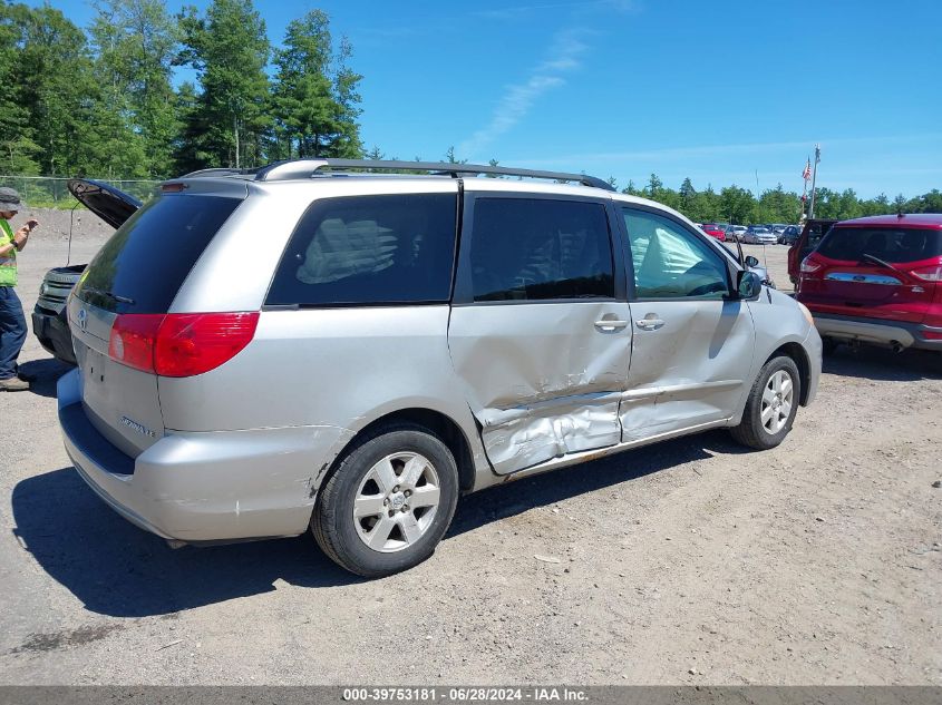 2010 Toyota Sienna Le VIN: 5TDKK4CC5AS301152 Lot: 39753181