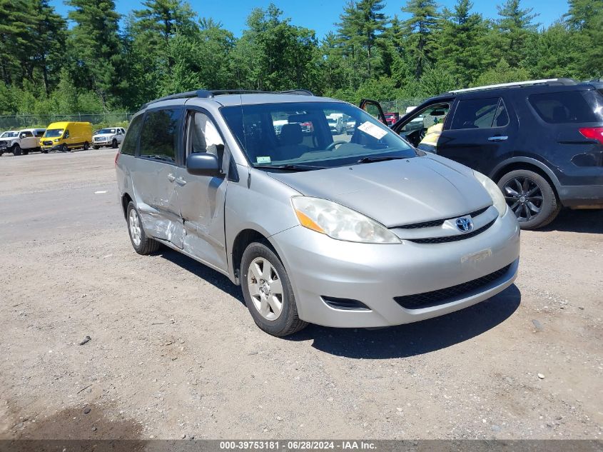 2010 Toyota Sienna Le VIN: 5TDKK4CC5AS301152 Lot: 39753181