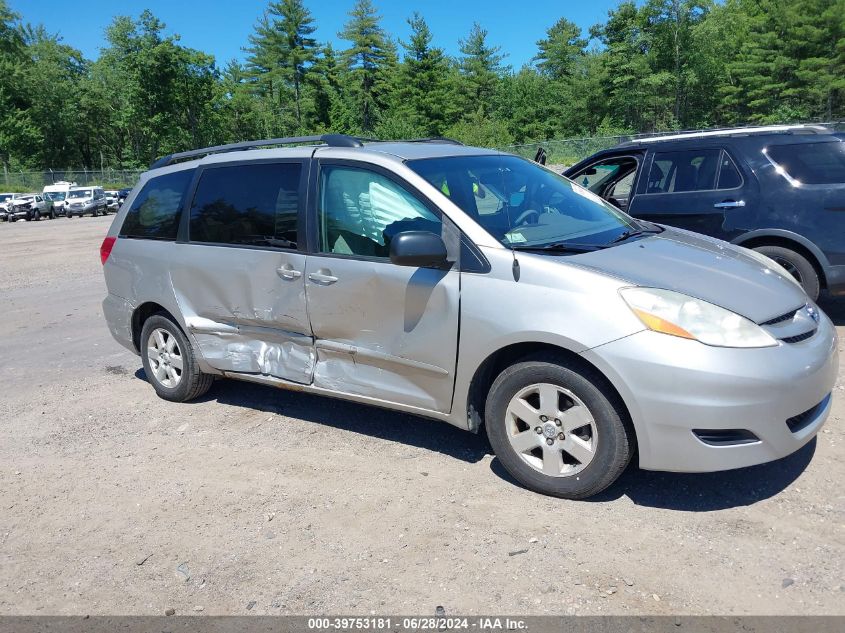 2010 Toyota Sienna Le VIN: 5TDKK4CC5AS301152 Lot: 39753181