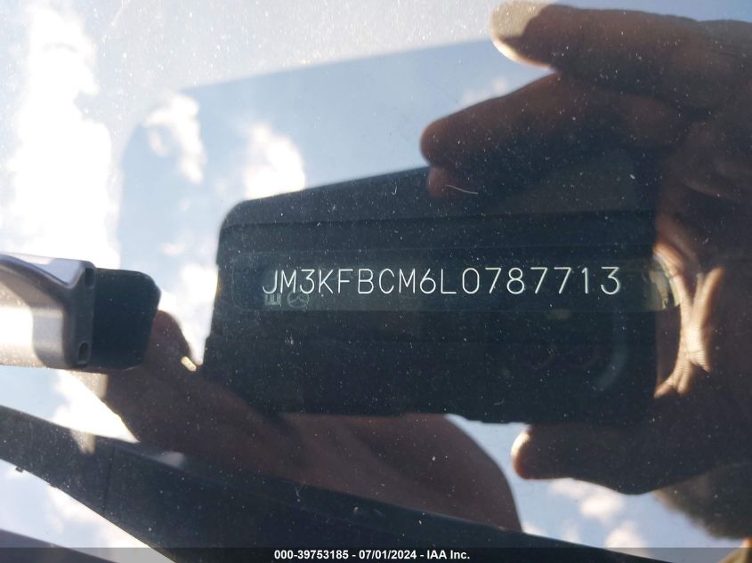 2020 Mazda Cx-5 Touring VIN: JM3KFBCM6L0787713 Lot: 39753185