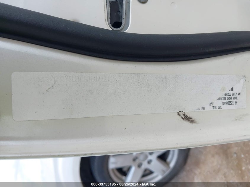 2012 Dodge Journey Sxt VIN: 3C4PDCBG5CT392625 Lot: 39753195