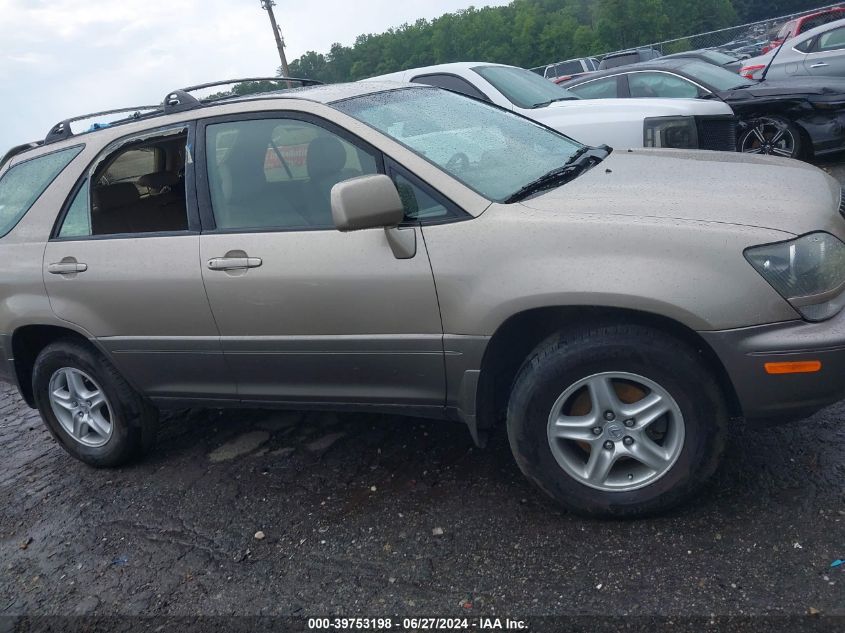 1999 Lexus Rx 300 VIN: JT6HF10U3X0054548 Lot: 39753198