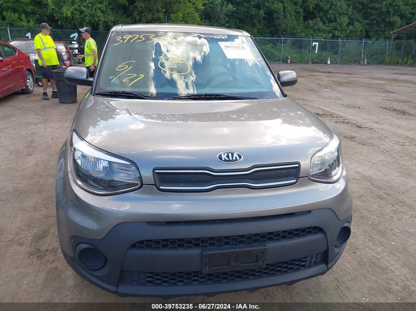 2019 Kia Soul VIN: KNDJN2A28K7654191 Lot: 39753235