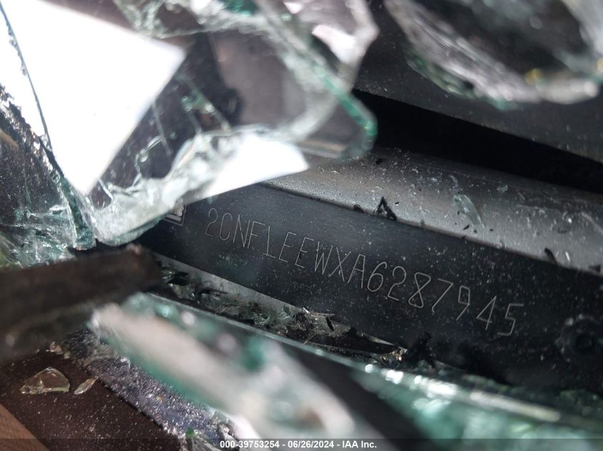 2010 Chevrolet Equinox Lt VIN: 2CNFLEEWXA6287945 Lot: 39753254