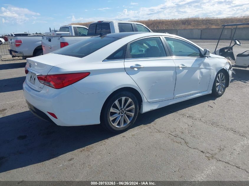 5NPEC4AC3EH876486 2014 Hyundai Sonata Limited