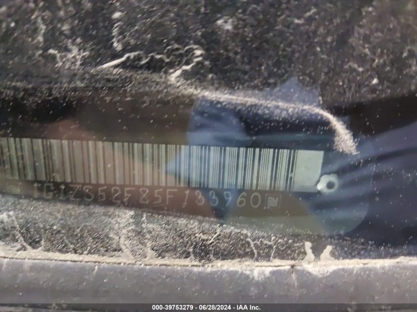 2005 Chevrolet Malibu VIN: 1G1ZS52F85F133960 Lot: 39753279