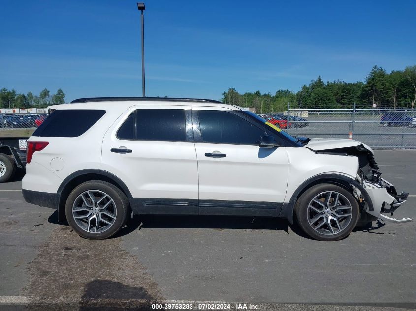 2016 Ford Explorer Sport VIN: 1FM5K8GT7GGC97053 Lot: 39753283