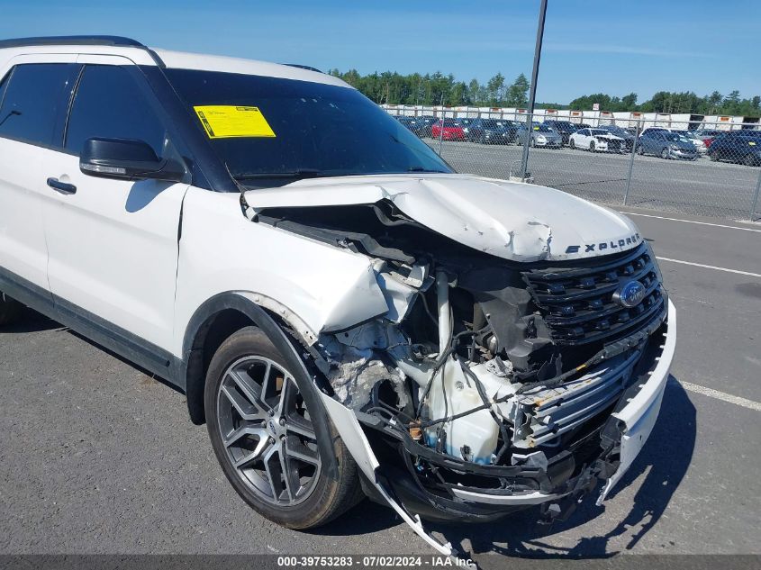 2016 Ford Explorer Sport VIN: 1FM5K8GT7GGC97053 Lot: 39753283