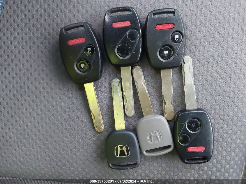 2007 Honda Cr-V Lx VIN: JHLRE48387C016344 Lot: 39753291