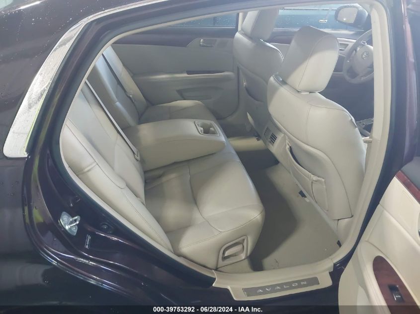 2011 Toyota Avalon VIN: 4T1BK3DB4BU430749 Lot: 39753292