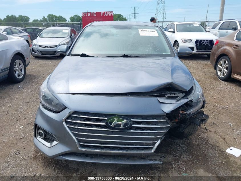 2019 Hyundai Accent Limited VIN: 3KPC34A3XKE059426 Lot: 39753300