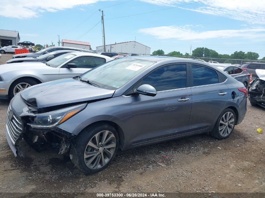 2019 Hyundai Accent Limited VIN: 3KPC34A3XKE059426 Lot: 39753300