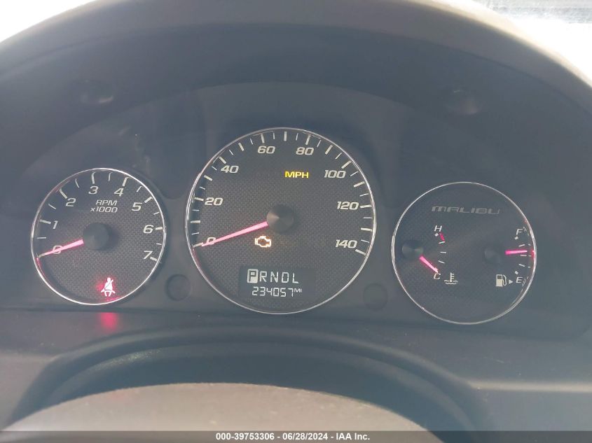 2007 Chevrolet Malibu Ls VIN: 1G1ZS58FX7F297477 Lot: 39753306