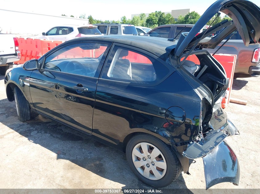 2009 Hyundai Accent Gs VIN: KMHCM36C89U126614 Lot: 39753307