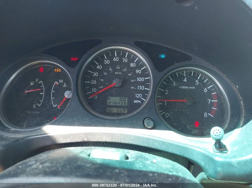 2006 Subaru Forester 2.5X VIN: JF1SG65646G721772 Lot: 39753320