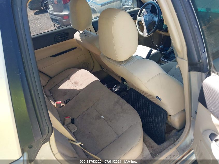 2006 Subaru Forester 2.5X VIN: JF1SG65646G721772 Lot: 39753320