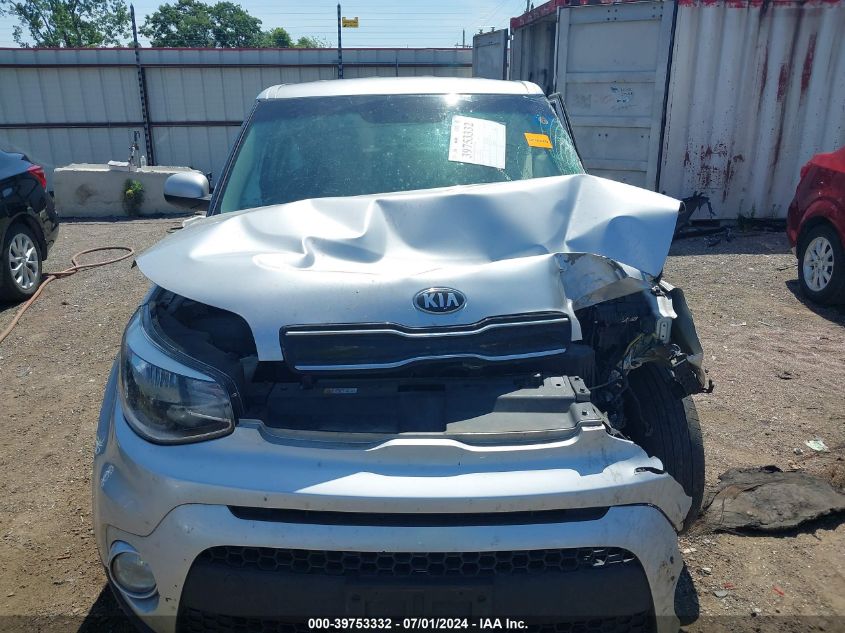 2019 Kia Soul + VIN: KNDJP3A5XK7012615 Lot: 39753332