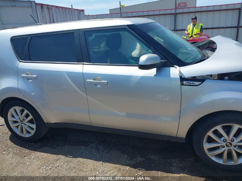 2019 Kia Soul + VIN: KNDJP3A5XK7012615 Lot: 39753332