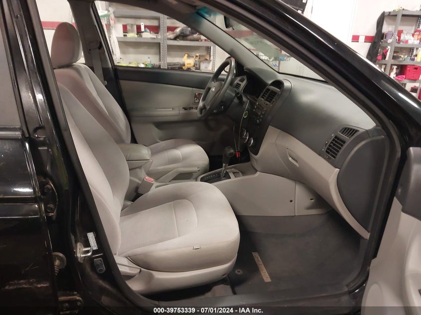 2009 Kia Spectra Ex VIN: KNAFE221695657380 Lot: 39753339