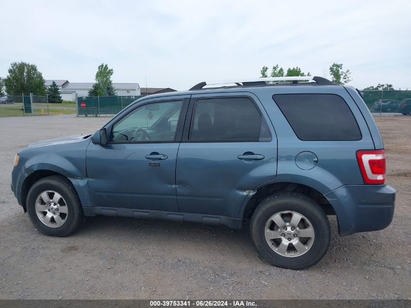 1FMCU0E72AKD27816 2010 Ford Escape Limited