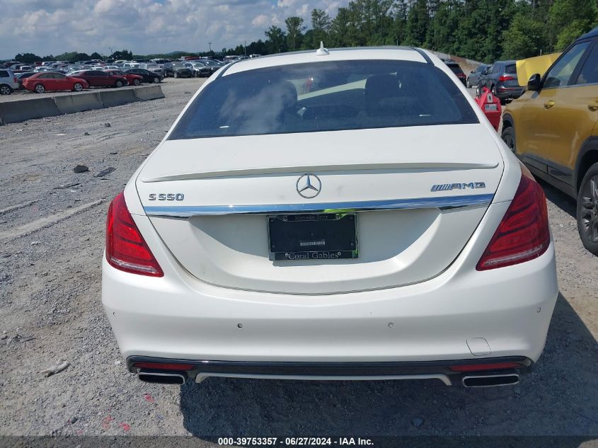 2015 Mercedes-Benz S 550 VIN: WDDUG8CB4FA194467 Lot: 39753357