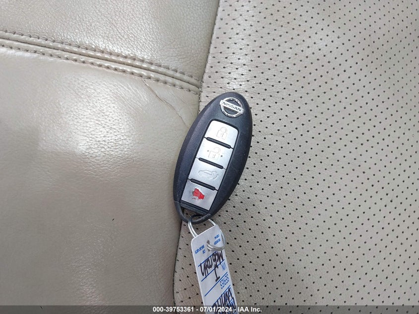 2010 Nissan Murano Sl VIN: JN8AZ1MW3AW140626 Lot: 39753361