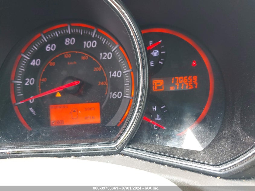 2010 Nissan Murano Sl VIN: JN8AZ1MW3AW140626 Lot: 39753361